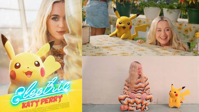 Katy Perry presenta el tema Electric de Pok�mon