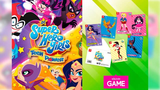 GAME abre las reservas de DC Super Hero Girls: Teen Power con un set de postales exclusivo