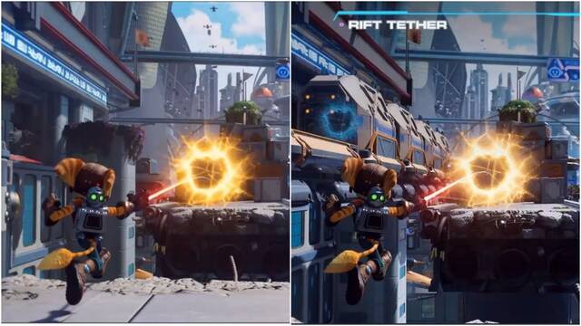 Ratchet and Clank: Una Dimensi�n Aparte: As� han cambiado sus gr�ficos desde Gamescom 2020.