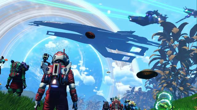 No Man's Sky recibe la nave Normandy de Mass Effect para celebrar la Legendary Edition.