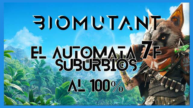 Biomutant: El autómata 7F / Suburbios - Cómo completarla - Biomutant