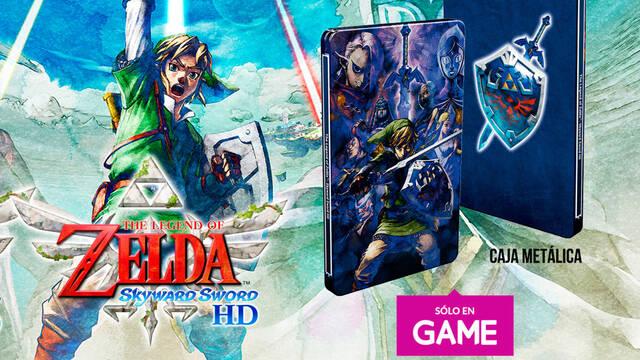 Ya se puede reservar en GAME un steelbook exclusivo de Zelda: Skyward Sword HD