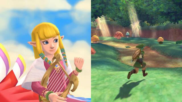 Nuevas imágenes y gameplay de The Legend of Zelda: Skyward Sword HD
