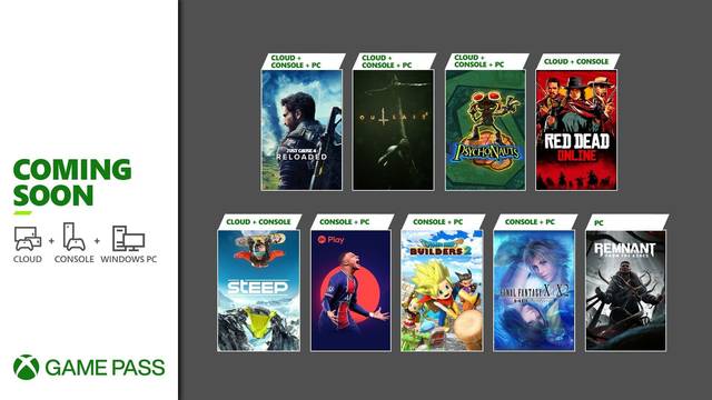 Nuevos juegos de Xbox Game Pass en la primera quincena de mayo.