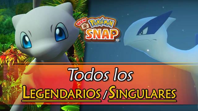 New Pok�mon Snap: Todos los Pok�mon Legendarios y c�mo encontrarlos - New Pok�mon Snap