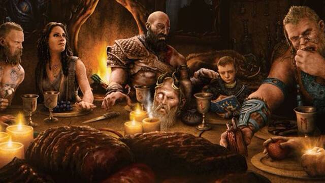 God of War Ragnarok nueva ilustraci�n Cory Barlog