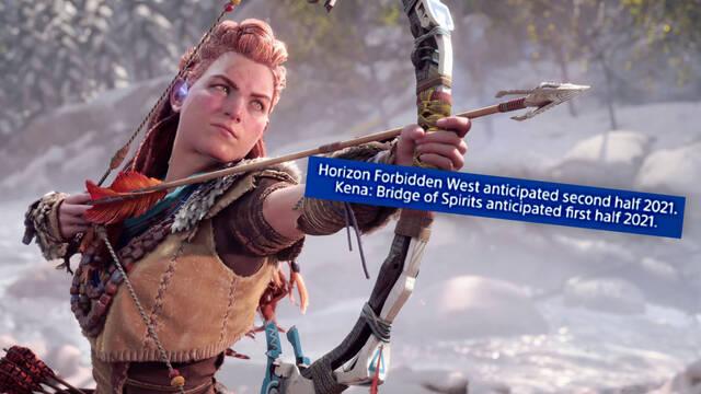 Horizon 2 Forbidden West podr�a llegar a PS5 y PS4 a finales de 2021.