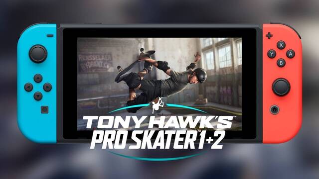 Tony Hawk's Pro Skater 1 + 2 ya tiene fecha de lanzamiento en Nintendo Switch.
