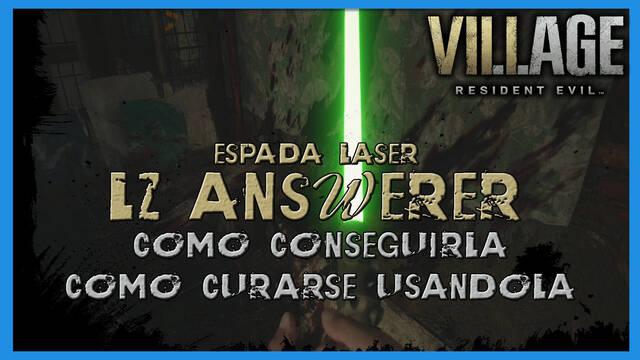Resident Evil 8 Village: LZ Answerer - c�mo conseguirla, cambiar de color y poderes - Resident Evil 8: Village