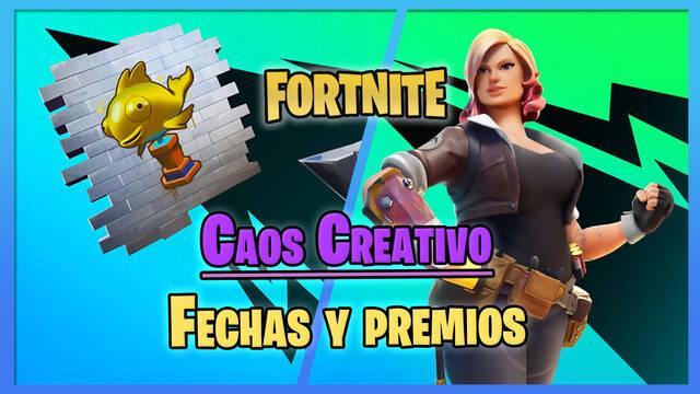 Caos Creativo en Fortnite: Gana recompensas gratis por jugar; fechas y detalles