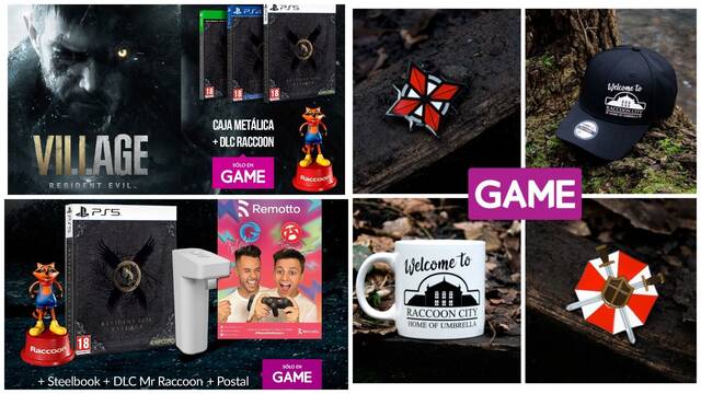 Promoci�n por el lanzamiento de Resident Evil 8: Village en GAME.