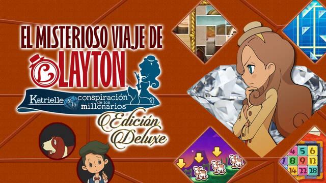 El misterioso viaje de Layton: Katrielle Deluxe Edition Plus llegar� a Nintendo Switch 