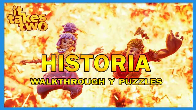 Historia al 100% en It Takes Two: Walkthrough y puzzles