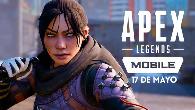 Apex Legends Mobile se estrenará el 17 de mayo en España.