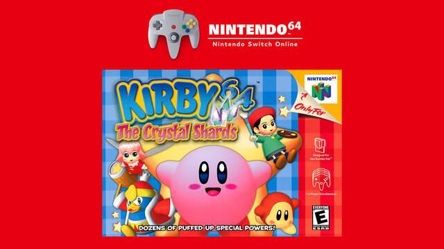 Kirby 64: The Crystal Shards llegará a Nintendo switch Online + Paquete de expansión