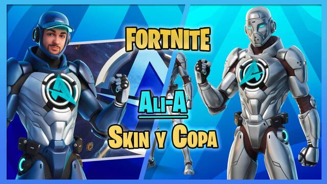 Fortnite presenta la skin de Ali-A y una nueva Copa - Todos los detalles