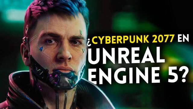 Imaginan cómo sería un nuevo Cyberpunk 2077 en Unreal Engine 5.