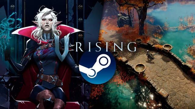 V Rising debuta en Steam con más de 70.000 jugadores simultáneos.