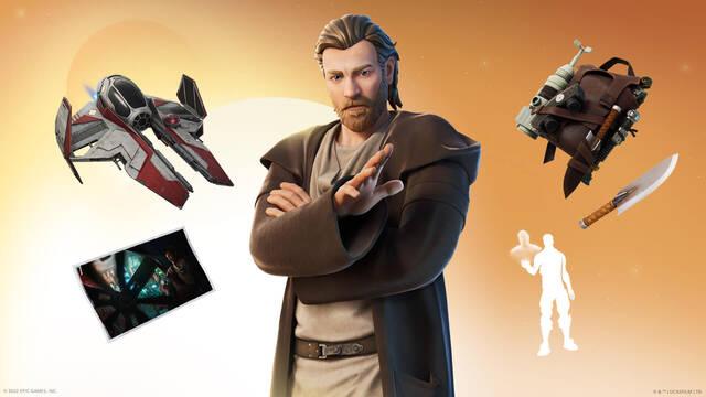 Fortnite recibirá un traje especial de Obi-Wan Kenobi junto a varios accesorios