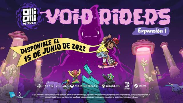 OlliOlli World recibir� VOID Riders, su primera expansi�n, el 15 de junio.