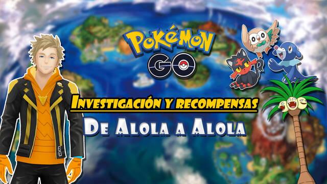 Investigación especial De Alola a Alola en Pokémon GO: Todas las tareas y recompensas