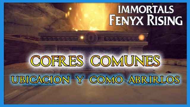 Immortals Fenyx Rising: TODOS los cofres comunes y dónde encontrarlos - Immortals Fenyx Rising