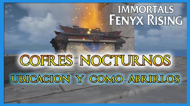 Immortals Fenyx Rising: TODOS los cofres nocturnos y dónde encontrarlos - Immortals Fenyx Rising