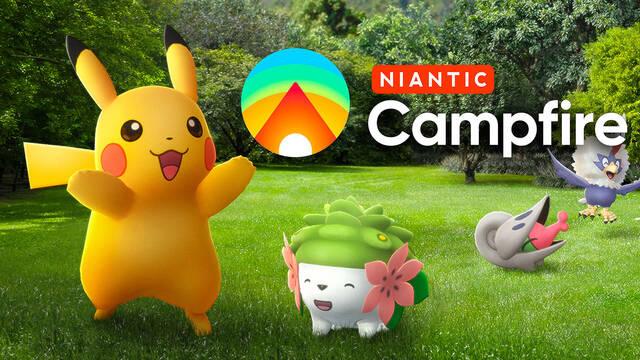 Campire es una nueva red social de Niantic para Pokémon GO.