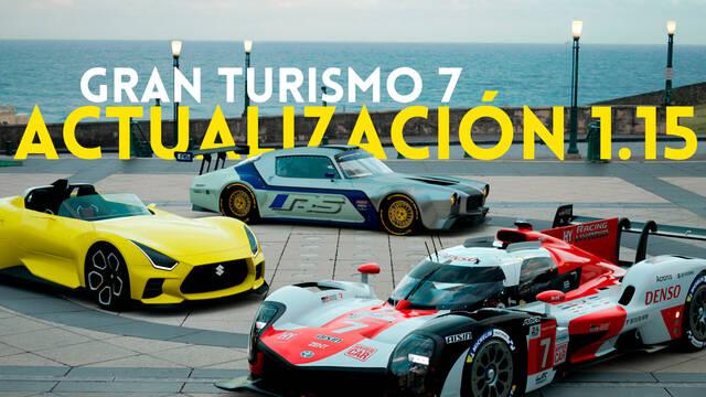 Ya disponible la actualización 1.15 de Gran Turismo 7.