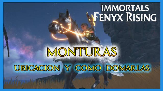 Todas las monturas en Immortals Fenyx Rising: Localización y cómo domarlas