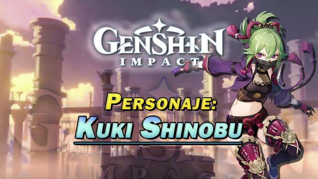 Kuki Shinobu en Genshin Impact: Cómo conseguirla y habilidades