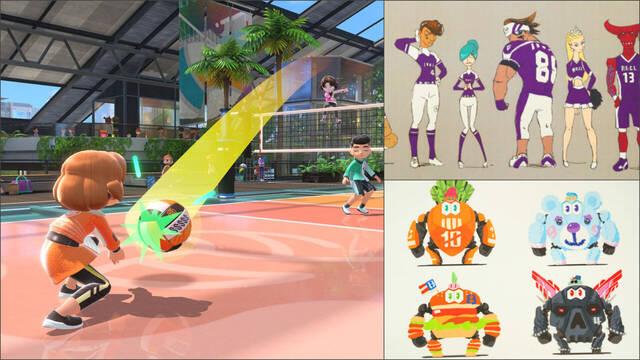 Nintendo Switch Sports: Prototipos para el cambio de los Mii