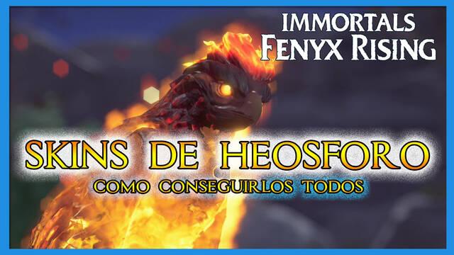 TODOS los skins de Heósforo en Immortals Fenyx Rising y cómo conseguirlos - Immortals Fenyx Rising