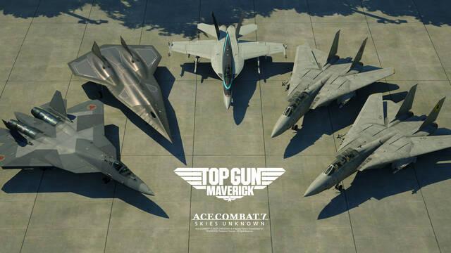 Ace Combat 7 DLC de Top Gun ya disponible