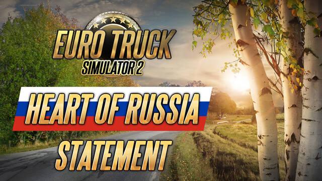 Euro Truck Simulator 2 cancela Heart of Russia por la guerra de Ucrania