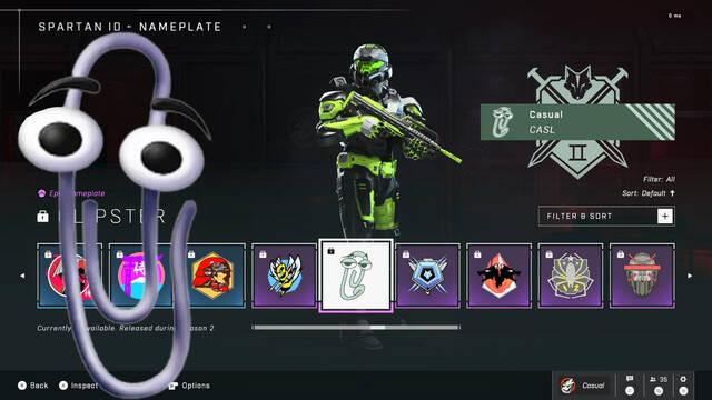 El Ayudante de Office de Microsoft aparece como placa en Halo Infinite