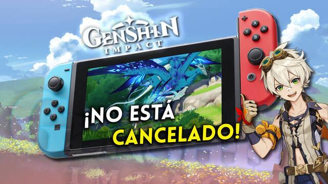 Genshin Impact todavía sigue en desarrollo para Nintendo Switch