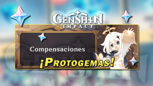 Genshin Impact anuncia una compensación de Protogemas por la espera de la v2.7