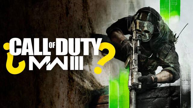Call of Duty: Modern Warfare 3 podría ser el nombre del próximo juego de la saga.