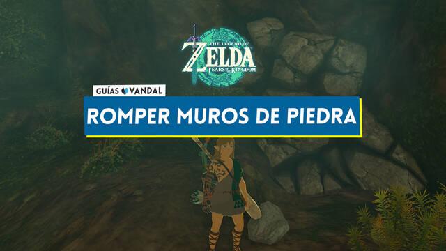 Cómo romper muros de piedra en Zelda: Tears of the Kingdom - The Legend of Zelda: Tears of the Kingdom