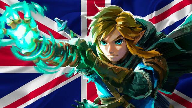 Zelda Tears of the Kingdom es el juego más vendido en Reino Unido durante la última semana y en formato físico