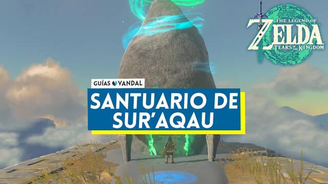 Santuario de Sur'aqau en Zelda: Tears of the Kingdom - Solución y cómo llegar - The Legend of Zelda: Tears of the Kingdom