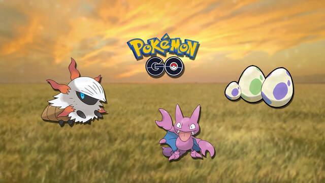Pokémon GO: Pokémon en huevos de 2, 5, 7, 10 y 12 km (mayo 2023)