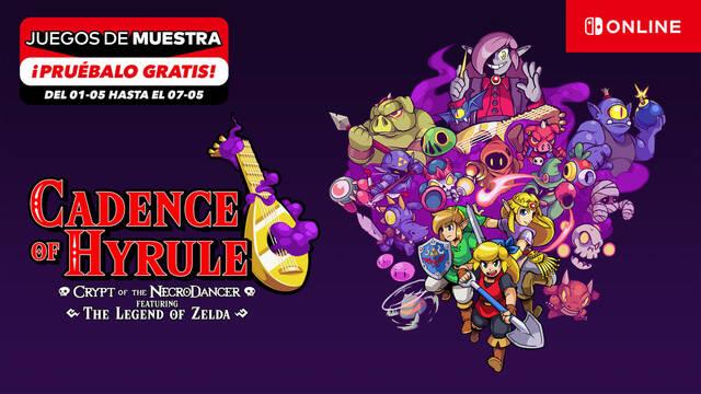 Disfruta de Cadence of Hyrule gratis gracias a Nintendo Switch Online
