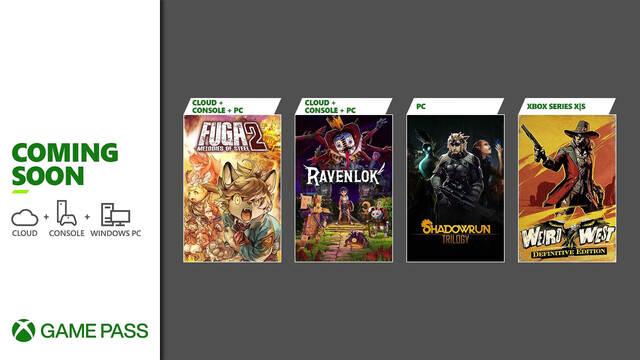 Nuevos juegos de Xbox Game Pass en mayo de 2023.