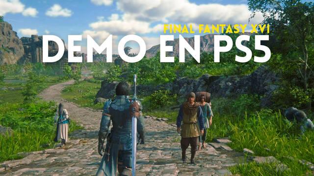 La demo de Final Fantasy 16 llegará a PS5 antes de su lanzamiento.