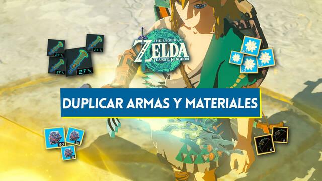 Zelda: Tears of the Kingdom - Mejores trucos para duplicar armas y materiales
