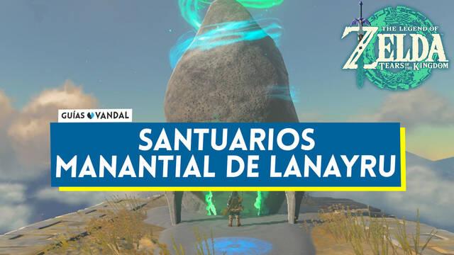 Santuarios del Manantial de Lanayru en Zelda: Tears of the Kingdom - The Legend of Zelda: Tears of the Kingdom