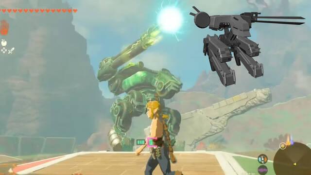 Fabrican un mecha de Metal Gear en Zelda: Tears of the Kingdom