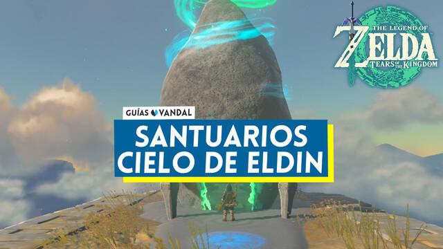 Santuarios del Cielo del centro de Hyrule en Zelda: Tears of the Kingdom - The Legend of Zelda: Tears of the Kingdom